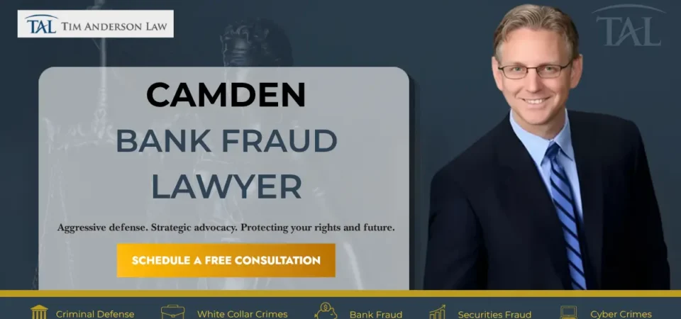 Camden Bank Fraud Lawyer